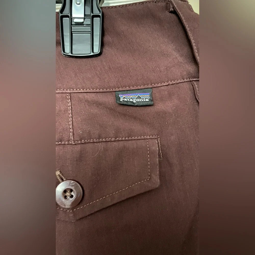 Patagonia Women’s Wide Leg Pants Burgundy Size 6 - Picture 5 of 8